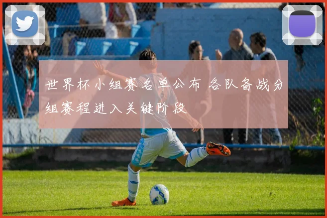 世界杯小组赛名单公布 各队备战分组赛程进入关键阶段